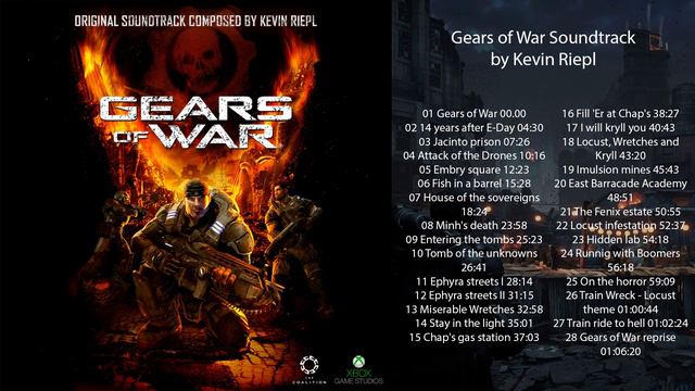 Gears of War Soundtrack смотреть онлайн