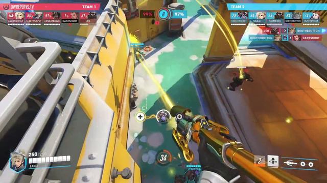 23-3 doom qp by SANJI — Overwatch 2 Replay AJGKS3 смотреть онлайн