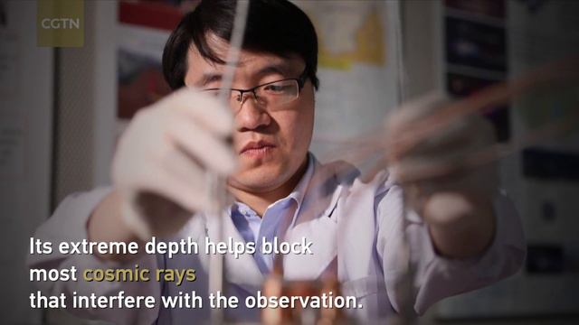 Chinese researchers pursue dark matter in 2,400 meter deep lab смотреть онлайн