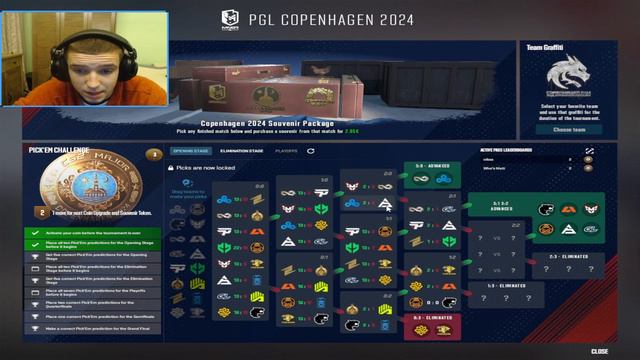 COPENHAGEN 2024 MAJOR Pick'Em OVERVIEW смотреть онлайн