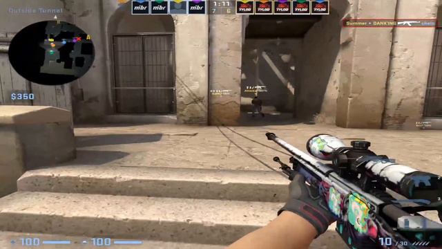 【CS:GO POV 】tyloo DANK1NG（22-15）VS MIBR (DUST2) @ IEM Cologne 2022 смотреть онлайн