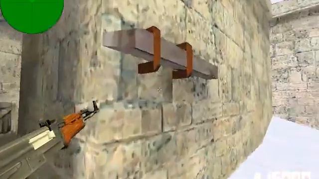 overview of the map de_snowball l Counter Strike 1.6 смотреть онлайн