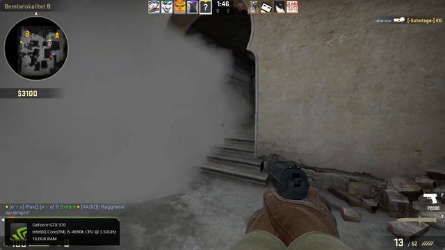 Counter-strike Global Offensive | Close Too Dat Ace In Eco | PlexQ смотреть онлайн