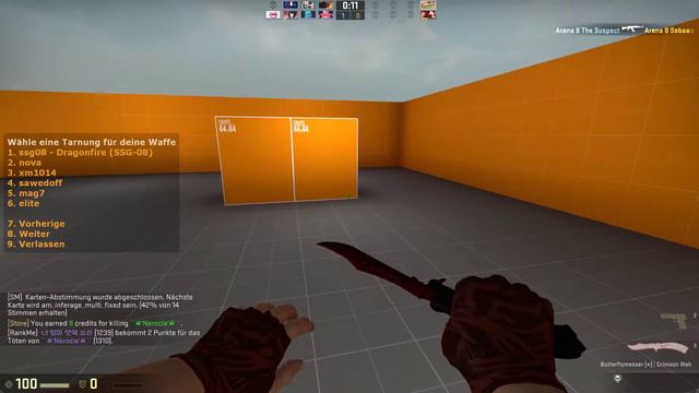 CS:GO 1vs1 Arena! (Pro B-hops) смотреть онлайн