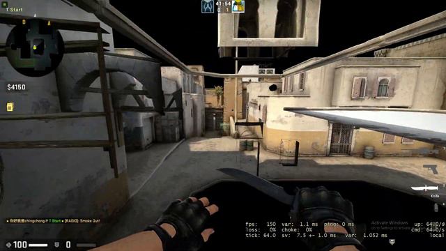 Dust 2 T-Spawn to Xbox jumpthrow smoke смотреть онлайн