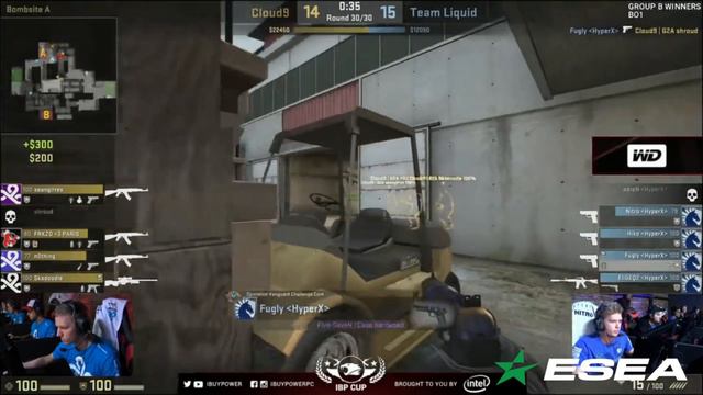 Crazy Ending to Team Liquid vs Cloud9 at iBUYPOWER Cup; Rounds 29 and 30 смотреть онлайн