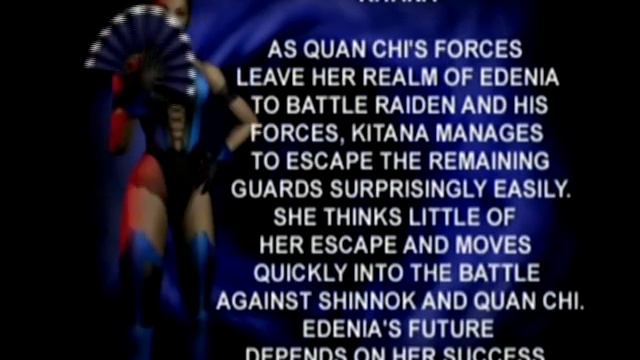 Mortal Kombat Gold Bio - Kitana смотреть онлайн