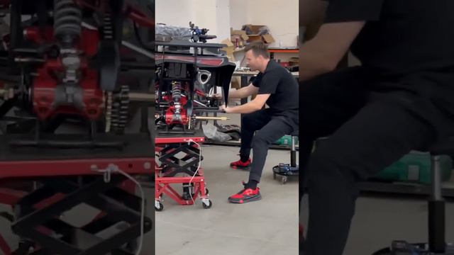 Собираем квадроцикл 200 кубов #мотосервис #мотосалон смотреть онлайн