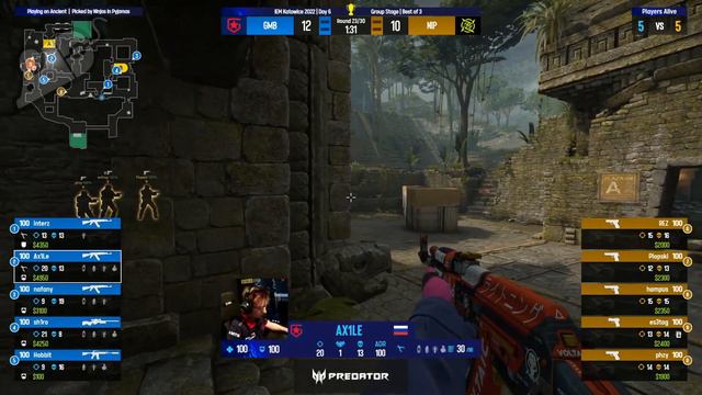 Ax1Le - Best Highlights - 2022 - HLTV TOP 20 - #4