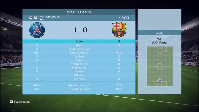 Fifa 18 | Neymar vs Messi | PSG vs Barcelona | Full Match Gameplay Hd!2017 | 26 August смотреть онлайн