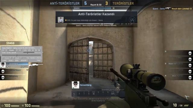 CS GO - BEST NOSCOPE xD (friendly fire) смотреть онлайн