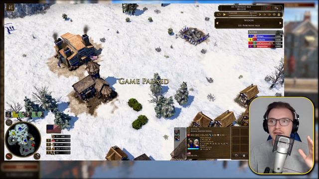 Trying Kenoki's "USA Virginia Fast Fortress" | Age of Empires 3: Definitive Edition смотреть онлайн