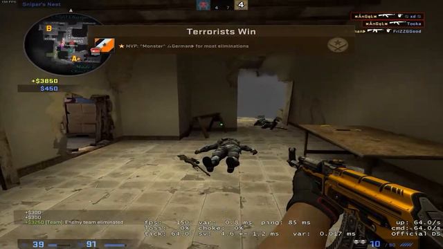 Бог АВП - Counter Strike:Global Offensive #2 смотреть онлайн