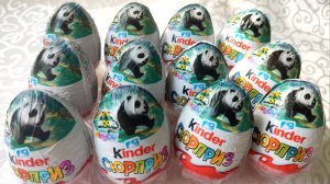 Распаковка Kinder Сюрприз - серия Natoons