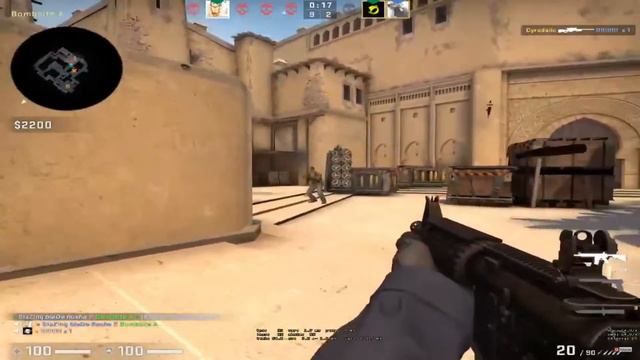 CS GO Insane Reaction : Mirage Clutch :O смотреть онлайн