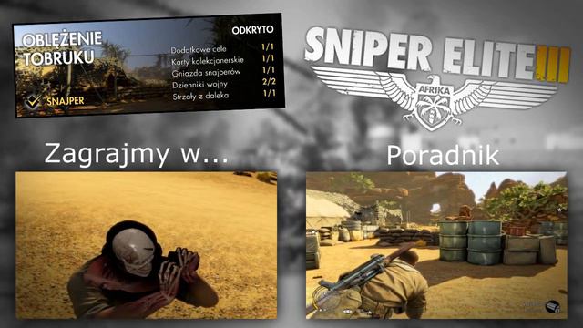 Sniper Elite III Afrika - Misja 1 Oblężenie Tobruku || Zagrajmy + Poradnik || смотреть онлайн