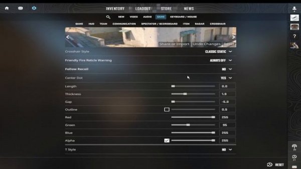 How To Get Dot Crosshair in CS2 (Quick & Easy)
