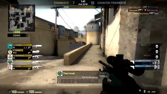 CS:GO - SSG 08 - Luckiest kill смотреть онлайн