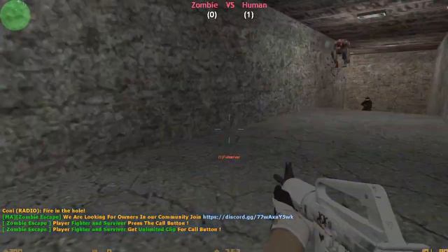 Counter Strike 1.6: Zombie Escape Mod - ze_halfway_gcreates ErikGamer смотреть онлайн