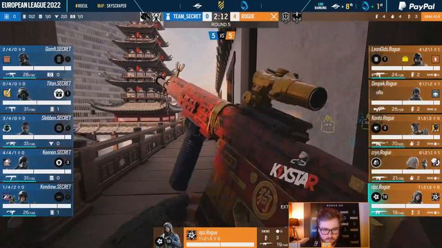 Secret vs RGE @Skyscraper | European League 2022 - Stage 1 Playday 6 смотреть онлайн