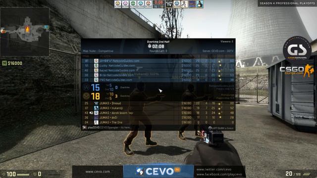 shroud.exe 1v5 ACE Clutch | Cevo-P S4 Playoffs смотреть онлайн