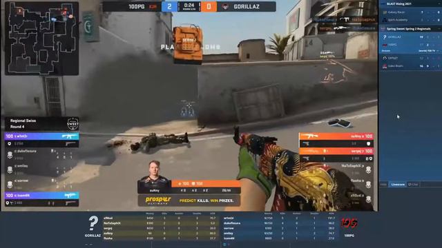 CS GO. Смотрим Spring Sweet Spring. Gorillaz - 100pinggods смотреть онлайн