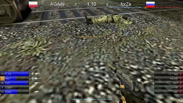 [ HLTV ] AGAiN Vs ForZe (WCG 2009) @1MAP