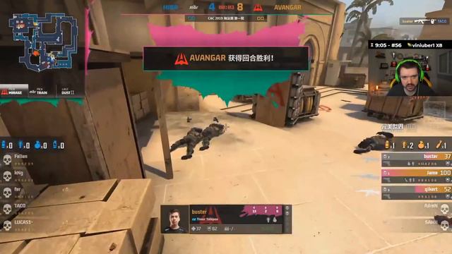CS:GO Asia Championships 2019: Mibr vs Avangar - Mirage (MD3) - Mapa I смотреть онлайн