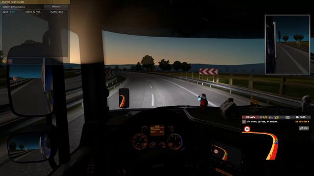 ETS2 MP ▶ Рейс №2 ▶🚚 груз «Филе лосося (14 т)» 🚚 Контракты с VTCpanel