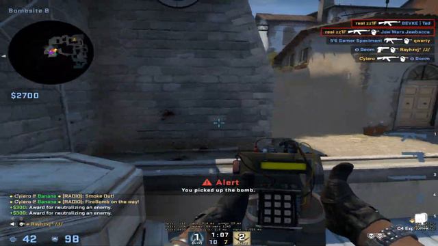 CS 1.6 CROSSHAIR = 40 BOMB 💣 VS SUPREME • INFERNO • CS:GO смотреть онлайн