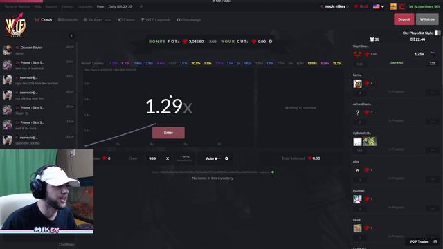 $5 To a Knife #1 | wtfskins.com смотреть онлайн