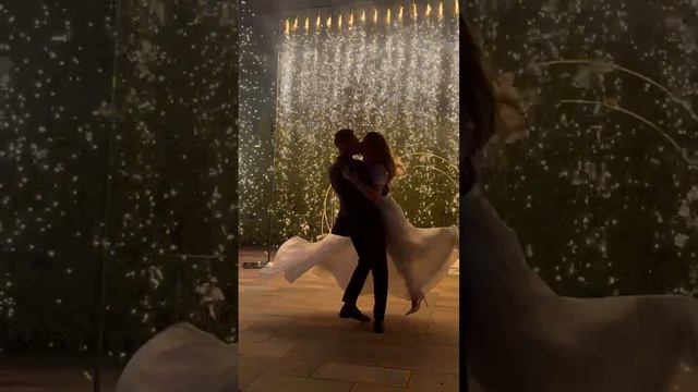 Огнепад, наземный фейерверк на свадьбу Графский парк смотреть онлайн