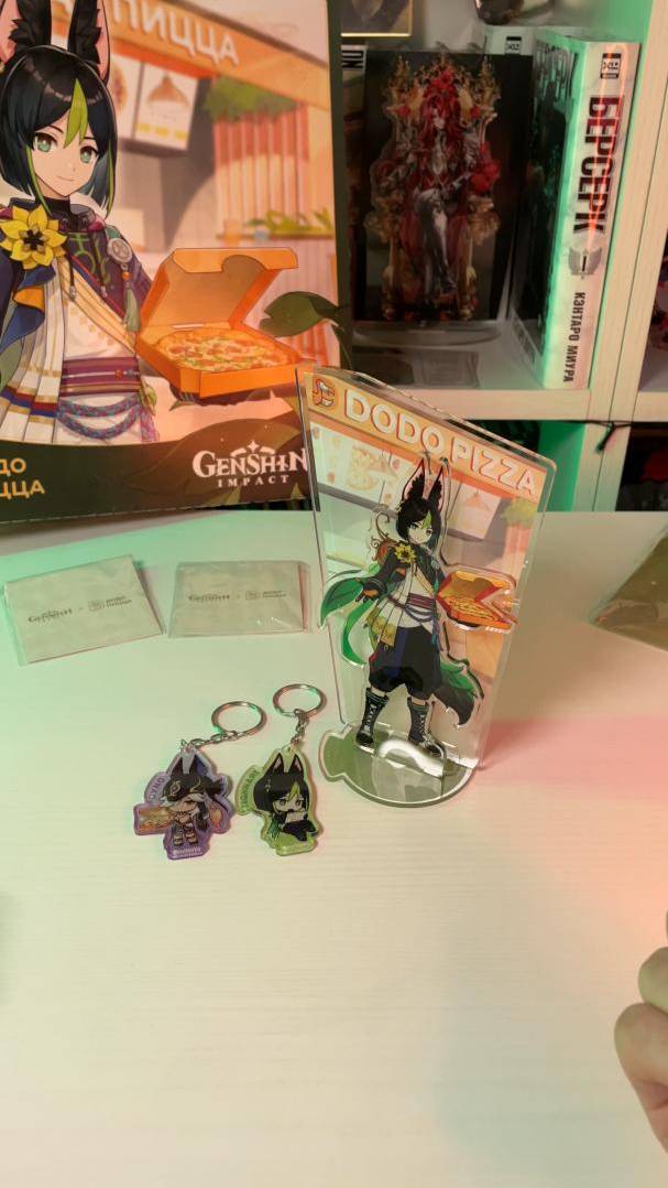 Как собрать стенд ДОДО х Геншин