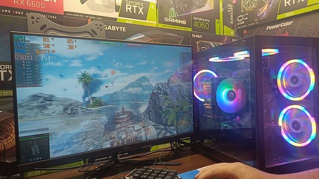 Test game E5 1650v4, GTX 1070 ti, 16gb смотреть онлайн