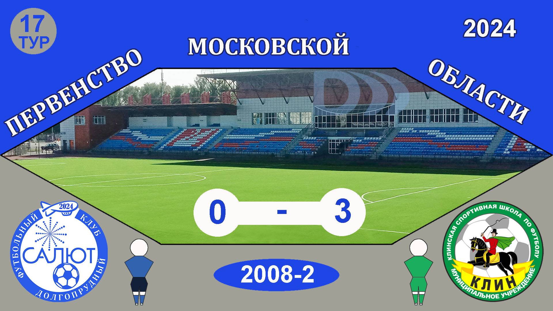 ФСК Салют 2008-2   0-3   СШОР Клин