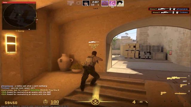 CS2 HvH With AIMWARE Be Like: (maybe first ever cs2 hvh video 😮) смотреть онлайн