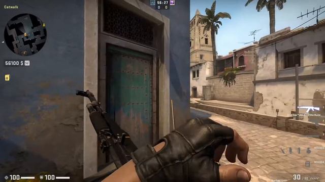 Stiletto Knife | Damascus Steel - Minimal Wear (Showcase)
