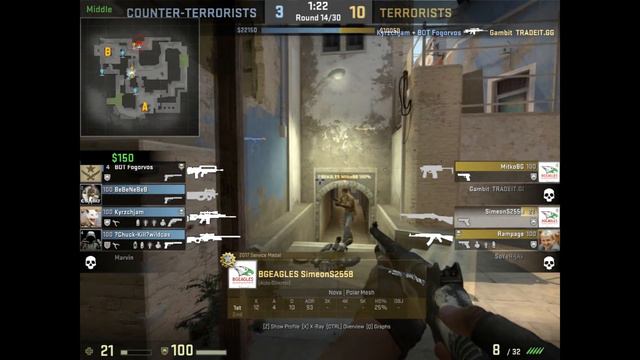 CS:GO Competitive #2 смотреть онлайн
