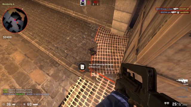 Cloud and i clutch up CS:GO смотреть онлайн