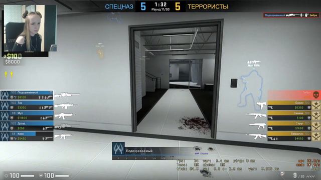СМОТРИМ ПАТРУЛЬ С КИСОЙ И БАНИМ ЧИТЕРОВ В КСГО ? (ПАТРУЛЬ В CSGO) #7 смотреть онлайн