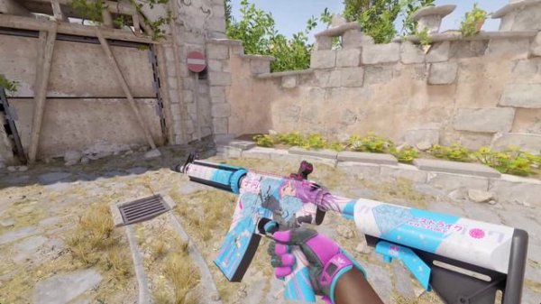 INSANE M4A4 TEMUKAU STICKER CRAFTS - CS2