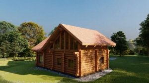 Дом Удачный _ Ангарские терема _ срубы из кедра