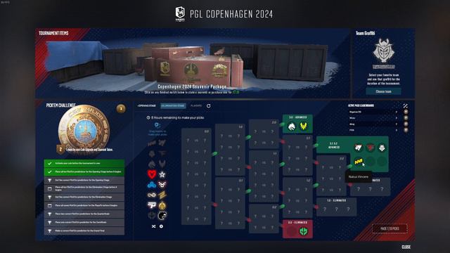 CS2 PGL COPENHAGEN MAJOR PICKEMS | ELIMINATION STAGE!! смотреть онлайн