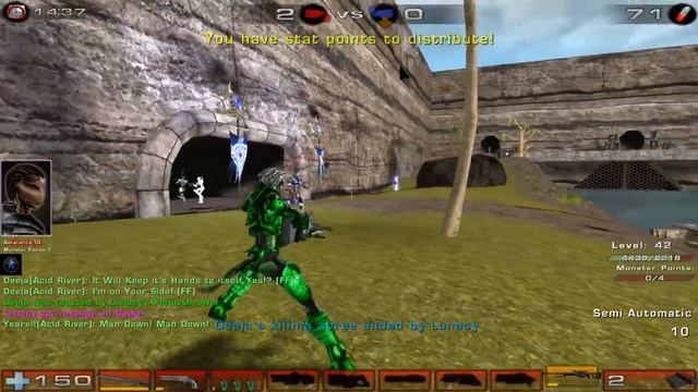 Unreal Tournament 2004 - CTF - Acid River смотреть онлайн