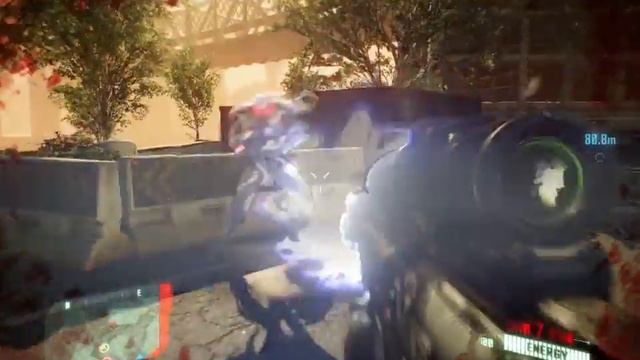 Crysis 2 gameplay with two best wepons M2014 Gauss and X-43 Mike смотреть онлайн