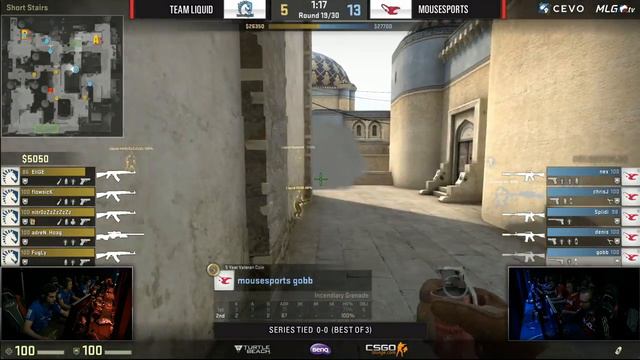 mousesports vs. Team Liquid (CEVO-P LAN Finals CS:GO Season 7) - Sabo & Launders смотреть онлайн