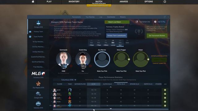 ESL ONE COLOGNE 2016 БЮДЖЕТНАЯ Fantasy team "День пятый" смотреть онлайн