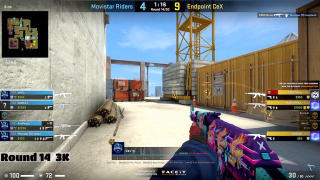 Movistar Riders vs Endpoint Highlights / at PGL Major Antwerp 2022 Europe RMR Open Qualifier 2 смотреть онлайн