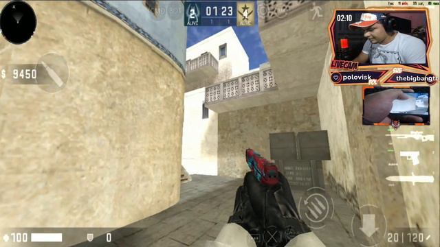 COMO BAIXAR CS:GO MOBILE v10 PARA ANDROID || Tutorial + Gameplay смотреть онлайн