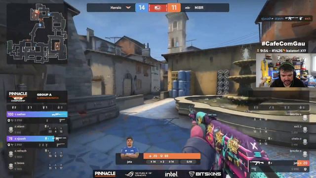 MIBR vs Heroic - Pinnacle Cup Championship - HIGHLIGHTS - CSGO | GAULES смотреть онлайн